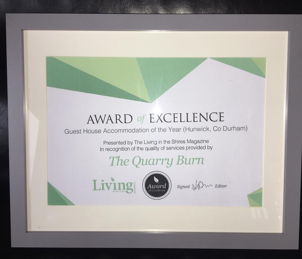 The Quarry Burn Guest House & Restaurant Hunwick Extérieur photo
